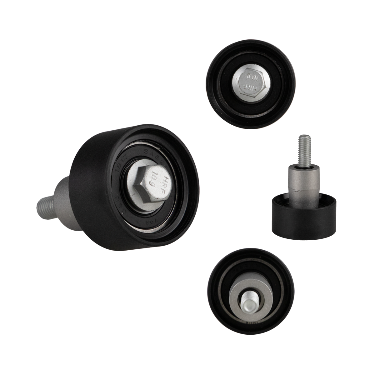 Polea Loca Fija Audi A1, 3, Q2, Q3 1.4 L4, Seat Ateca, Leon 1.4 L4, Vw Up, Nivus 1.0 L3, Golf, Jetta Tiguan 1.4 L4, T-Cross, Virtus 1.6 L4 > Diámetro