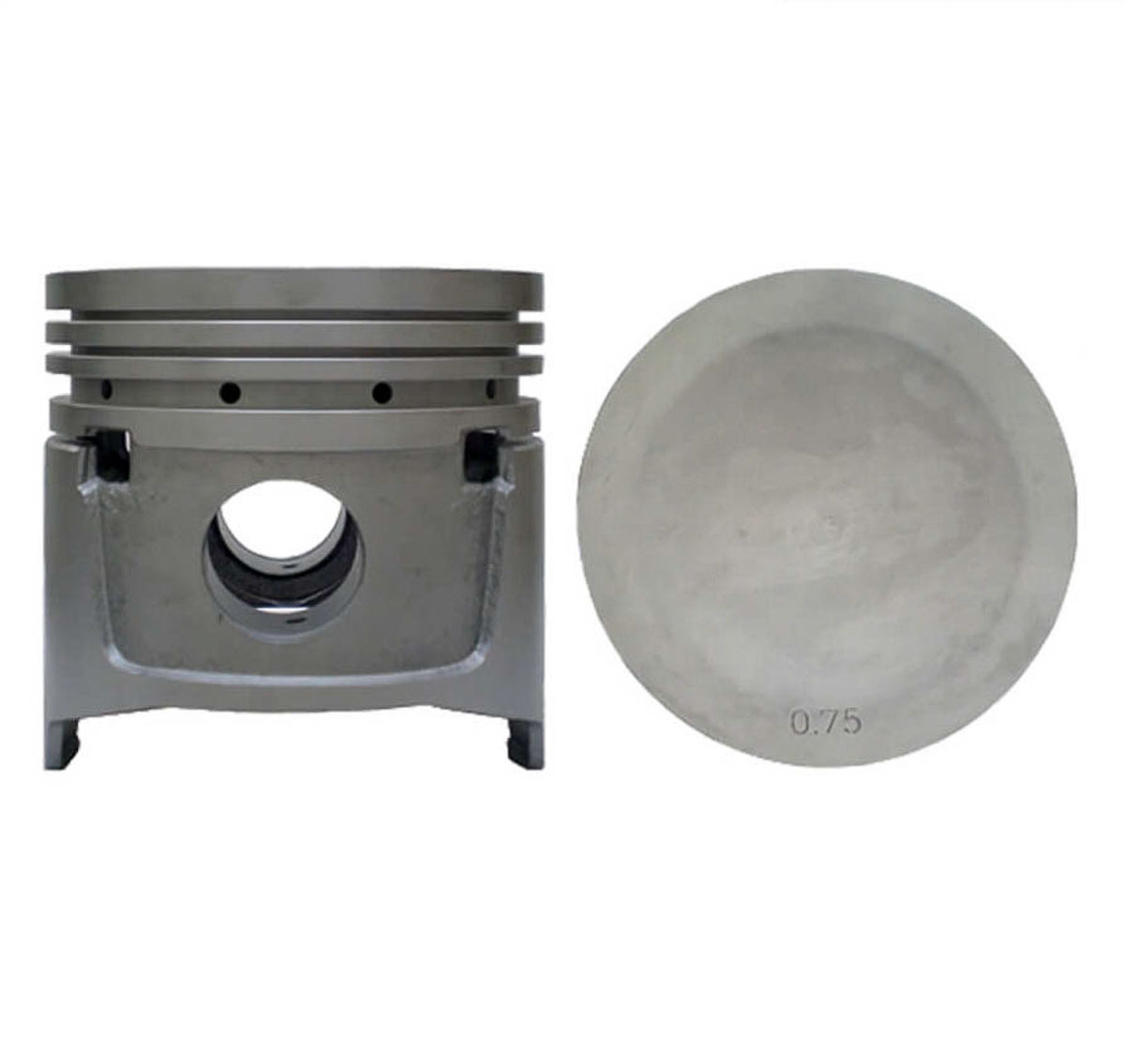 Juego De Pistones (4 Cil.) > Ranuras 1.5 X 1.5 X 4.0, Diam. 78.00 Mm/ 3.071 In, Dist. Comp. 40.00 Mm/ 1.575 In, Acabado Anodizado,, > 83-092 00 Spq
