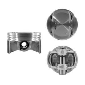 Juego De Pistones (4 Cil.) > Ranuras 1.2 X 1.2 X 2.5, Diam. 87.00 Mm/ 3.425 In, Dist. Comp. 30.00 Mm/ 1.181 In, Acabado Brillante, Con Seguros > 83-12