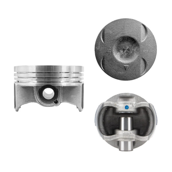 Juego De Pistones (4 Cil.) > Ranuras 1.2 X 1.2 X 2.0, Diam. 81.00 Mm/ 3.189 In, Dist. Comp. 28.88 Mm/ 1.137 In, Acabado Brillante, Con Seguros > 83-12