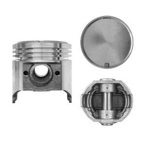 Juego De Pistones (4 Cil.) > Ranuras 2.0 X 2.5 X 4.0, Diam. 88.50 Mm/ 3.484 In, Dist. Comp. 39.00 Mm/ 1.535 In, Acabado Brillante, Cabeza Con Cazuela