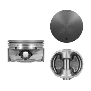 Juego De Pistones (8 Cil.) > Ranuras 1.2 X 1.5 X 2.5, Diam. 101.60 Mm/ 4.000 In, Dist. Comp. 33.52 Mm/ 1.319 In, Acabado Brillante, Cabeza Plana, Con
