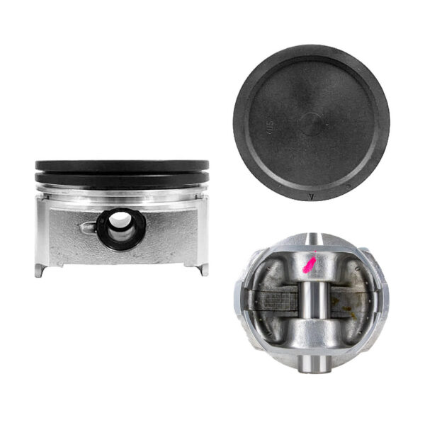 Juego De Pistones (6 Cil.) > Ranuras 1.2 X 1.5 X 2.8, Diam. 88.00 Mm/ 3.464 In, Dist. Comp. 29.50 Mm/ 1.161 In, Acabado Brillante, Con Seguros > 83-20