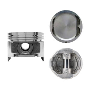 Juego De Pistones (4 Cil.) > Ranuras 1.5 X 1.5 X 4.0, Diam. 87.00 Mm/ 3.425 In, Dist. Comp. 32.00 Mm/ 1.260 In, Acabado Brillante, Cabeza Con Cazuela,