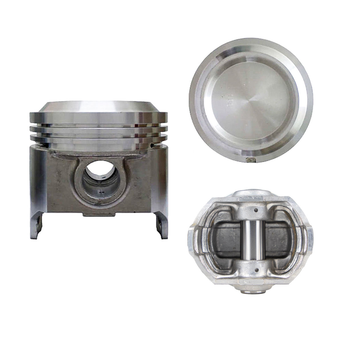 Juego De Pistones Toyota Celica, 4Runner, Pickup 2.4 L4 22R Sohc 8V. >> Ranuras 2.0 X 2.5 X 4.0, Diam. 92.00 Mm/ 3.622 In >> Set Para 4 Cilindros, Aca