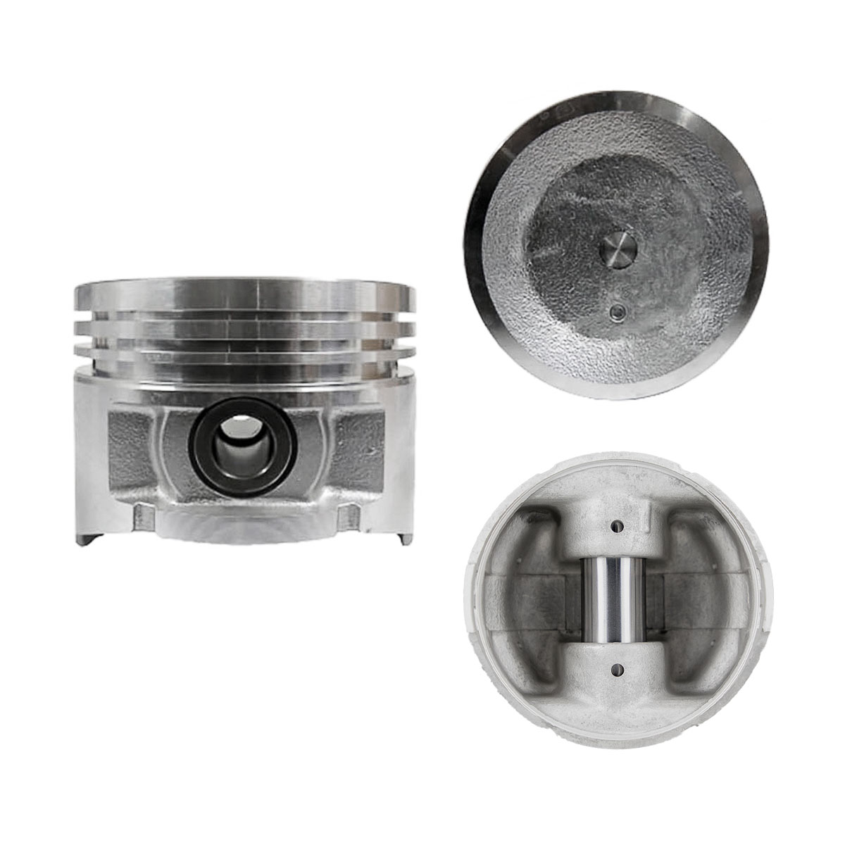 Juego De Pistones (4 Cil.) > Ranuras: 2.0 X 2.5 X 4.0, Diámetro De Cilindro: 92.00 Mm/ 3.622 In, Distancia De Compresión: 21.00 Mm/ 0.826 In, Sin Segu