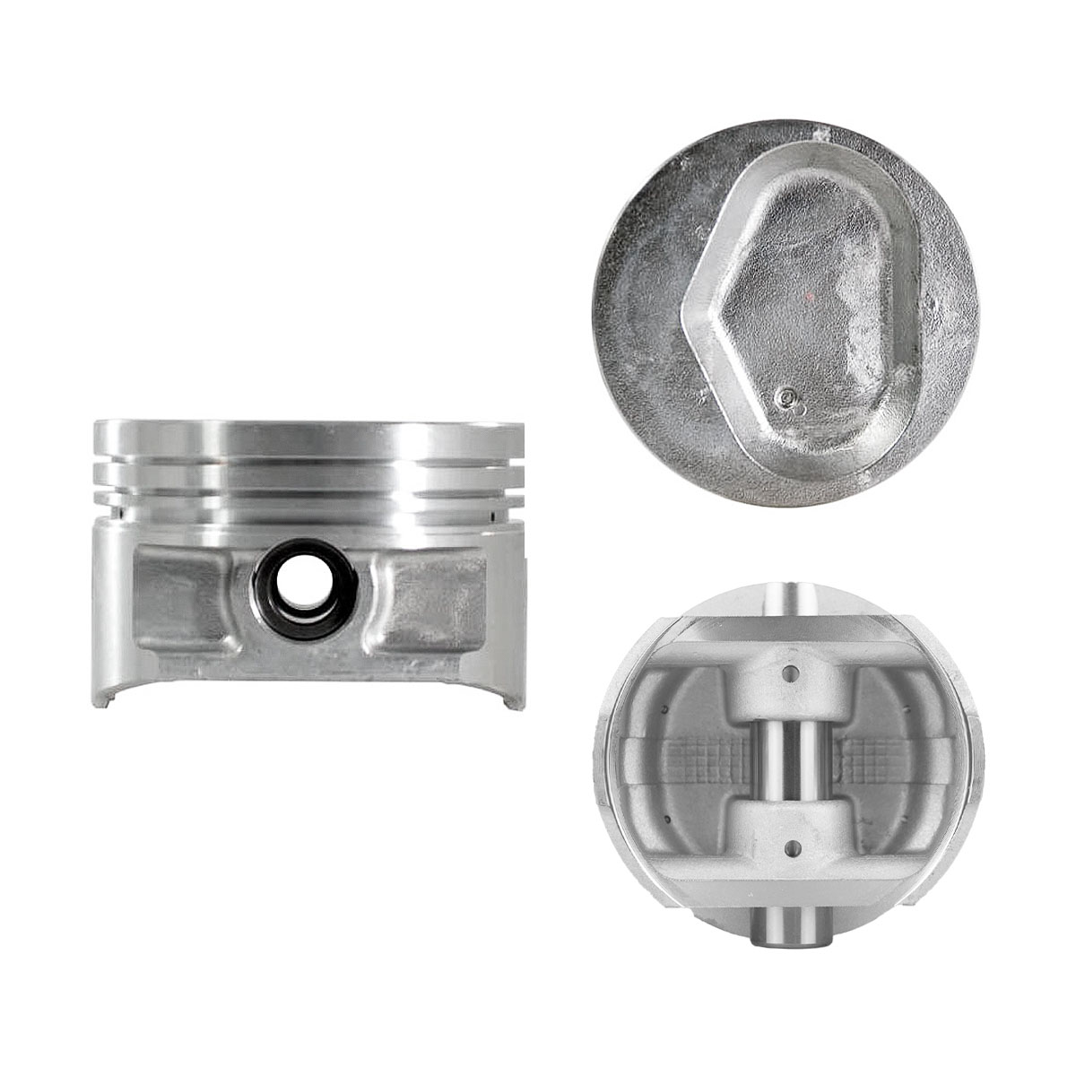 Juego Pistones Nissan Montacargas 2.5 L4 K21 1965-2005 Ranuras 1.5 X 1.5 X 2.8 | 83-253 20 Spq