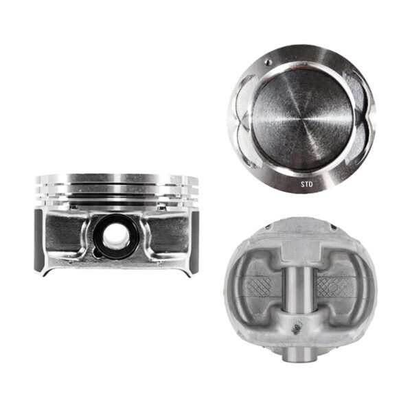 Juego De Pistones (6 Cil.) > Ranuras 1.2 X 1.5 X 2.5, Diam. 99.00 Mm/ 3.898 In, Dist. Comp. 30.00 Mm/ 1.181 In, Acabado Brillante, Con Seguros > 83-26