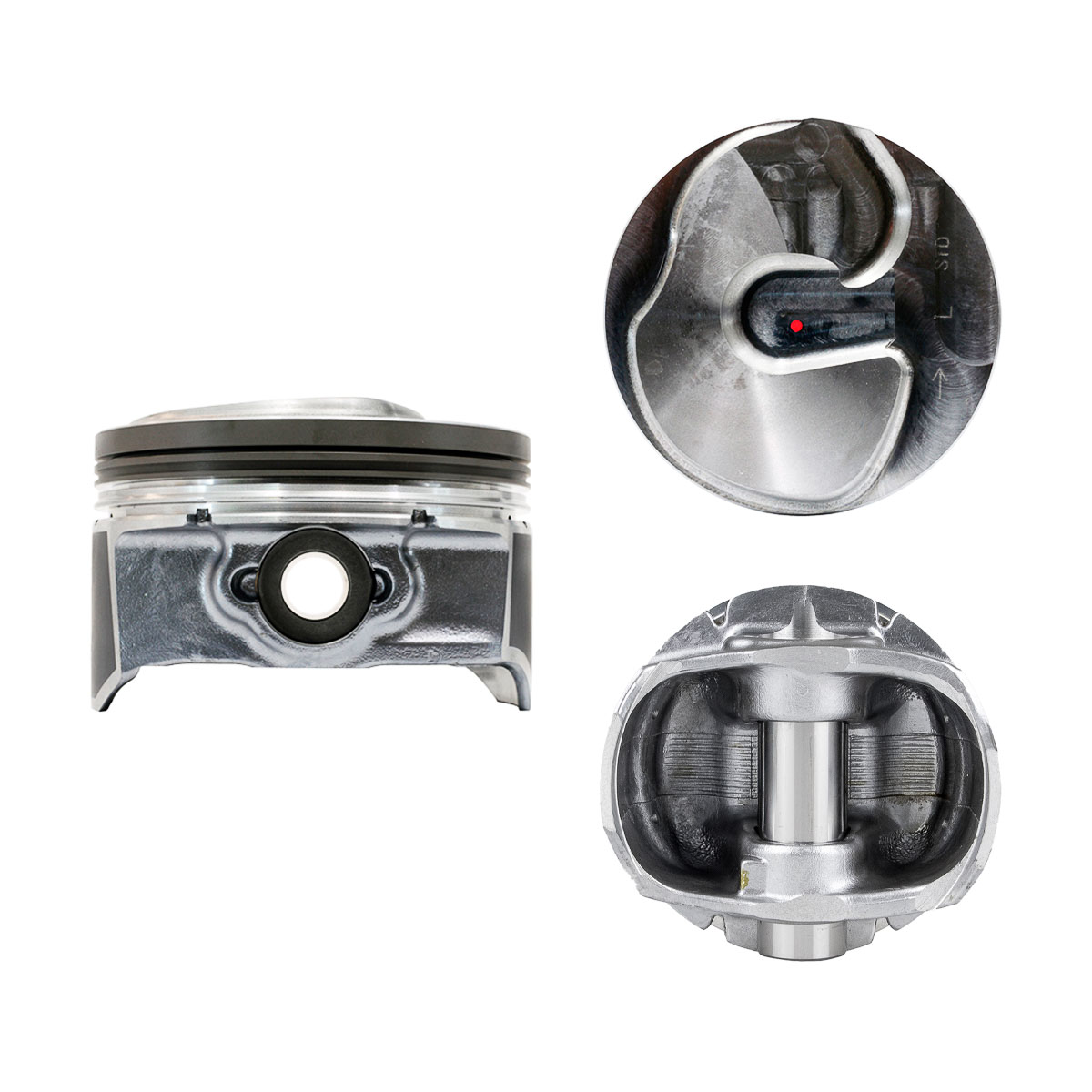 Juego Pistones Chevrolet Silverado 1500 4.3 V6 2014-2021 Ranuras 1.2 X 1.5 X 2.5 | 83-301 30 Spq