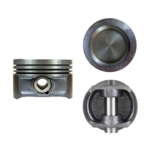 Juego De Pistones (4 Cil.) > Ranuras 1.2 X 1.5 X 2.0, Diam. 82.50 Mm/ 3.248 In, Dist. Comp. 30.90 Mm/ 1.216 In, Acabado Fosfatado, Cabeza Con Cazuela