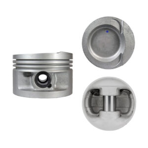 Juego De Pistones (6 Cil.) > Ranuras 1.5 X 1.75 X 3.0, Diam. 81.00 Mm/ 3.189 In, Dist. Comp. 30.52 Mm/ 1.201 In, Acabado Anodizado, Cabeza Con Cazuela
