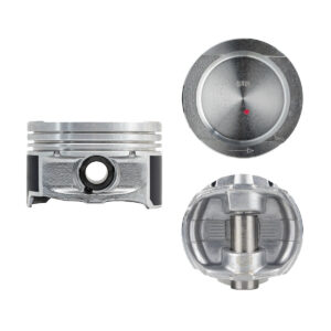 Juego De Pistones (4 Cil.) > Ranuras 1.2 X 1.5 X 2.0, Diam. 82.50 Mm/ 3.248 In, Dist. Comp. 29.30 Mm/ 1.153 In, Acabado Brillante, Cabeza Con Cazuela