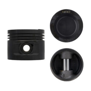 Juego De Pistones (5 Cil.) > Ranuras 1.75 X 2.0 X 3.0, Diam. 81.00 Mm/ 3.189 In, Dist. Comp. 38.40 Mm/ 1.512 In, Acabado Fosfatado, Cabeza Con Cazuela