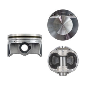 Juego De Pistones (4 Cil.) > Ranuras 1.2 X 1.2 X 2.0, Diam. 82.50 Mm/ 3.248 In, Dist. Comp. 29.60 Mm/ 1.165 In, Acabado Brillante, Cabeza Con Cazuela,