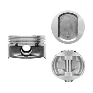 Juego De Pistones (6 Cil.) > Ranuras 1.5 X 1.5 X 3.0, Diam. 96.80 Mm/ 3.811 In, Dist. Comp. 31.88 Mm/ 1.255 In, Acabado Brillante, Sin Seguros > 83-31