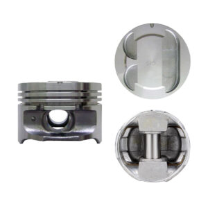 Juego De Pistones (4 Cil.) > Ranuras 1.5 X 1.75 X 3.0, Diam. 84.86 Mm/ 3.341 In, Dist. Comp. 32.91 Mm/ 1.296 In, Acabado Brillante, Sin Seguros > 83-3