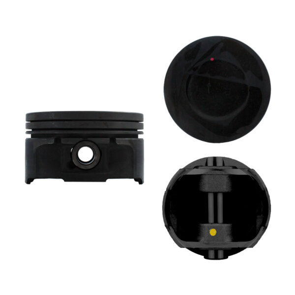 Juego De Pistones (6 Cil.) > Ranuras 1.2 X 1.5 X 3.0, Diam. 89.00 Mm/ 3.504 In, Dist. Comp. 30.00 Mm/ 1.181 In, Acabado Fosfatado, Con Seguros > 83-31