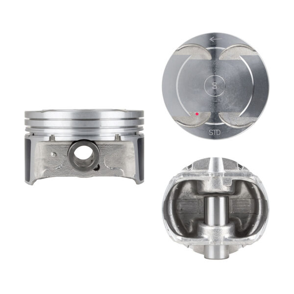 Juego De Pistones (6 Cil.) > Ranuras 1.2 X 1.5 X 2.5, Diam. 92.50 Mm/ 3.642 In, Dist. Comp. 31.50 Mm/ 1.240 In, Acabado Brillante, Con Seguros > 83-32