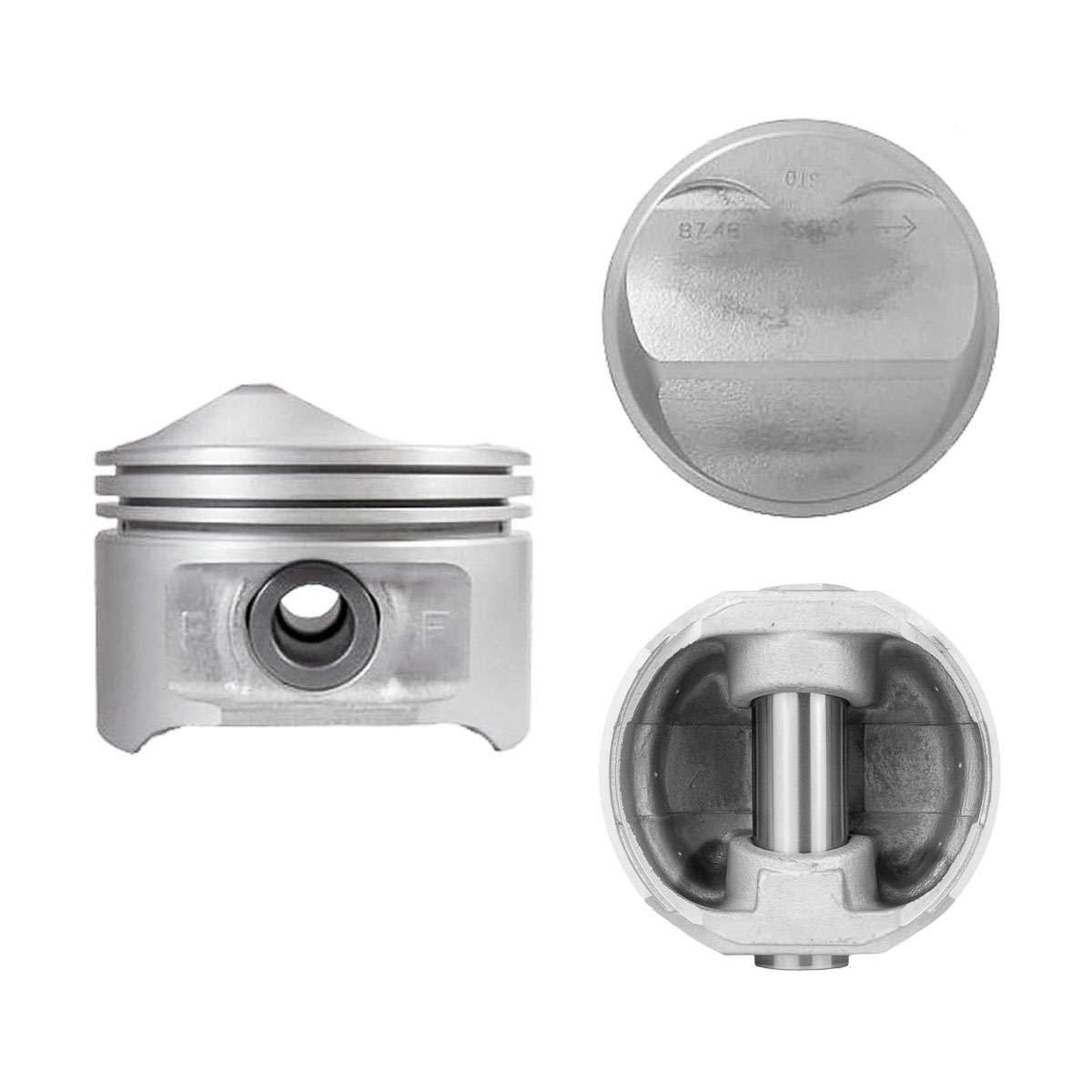 Juego Pistones Chrysler Pt Cruiser Cherokee 2.4 L4 2000-2010 Ranuras 1.5 X 1.5 X 3.0 | 83-3249Hc 30 Spq