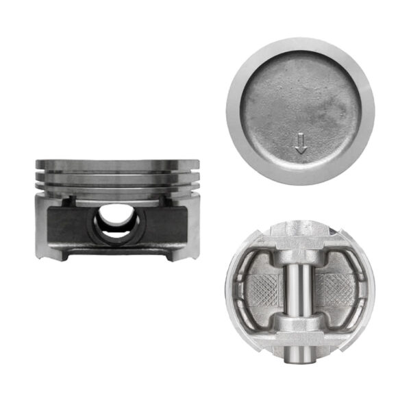 Juego De Pistones (4 Cil.) > Ranuras 1.5 X 1.5 X 3.0, Diam. 89.00 Mm/ 3.504 In, Dist. Comp. 29.73 Mm/ 1.170 In, Acabado Brillante, Sin Seguros > 83-34