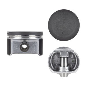 Juego De Pistones (6 Cil.) > Ranuras 1.2 X 1.5 X 3.0, Diam. 96.00 Mm/ 3.780 In, Dist. Comp. 38.20 Mm/ 1.503 In, Acabado Brillante, Ranura De Compresió