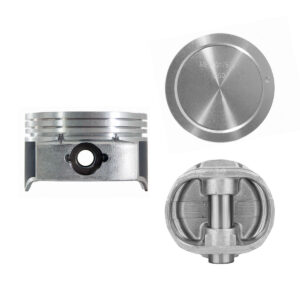 Juego De Pistones (8 Cil.) > Ranuras 1.5 X 1.5 X 3.0, Diam. 96.00 Mm/ 3.780 In, Dist. Comp. 33.80 Mm/ 1.330 In, Acabado Brillante, Cabeza Con Cazuela,