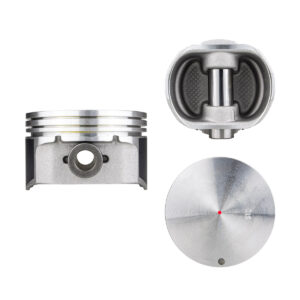 Juego De Pistones (8 Cil.) > Ranuras 1.5 X 1.5 X 3.0, Diam. 96.00 Mm/ 3.780 In, Dist. Comp. 34.30 Mm/ 1.350 In, Acabado Brillante, Cabeza Plana, Con S