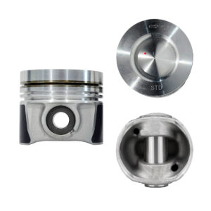 Juego De Pistones (4 Cil.) > Ranuras 1.75 X 2.0 X 3.0, Diam. 79.50 Mm/ 3.130 In, Dist. Comp. 45.30 Mm/ 1.783 In, Acabado Brillante, Con Galería De Enf