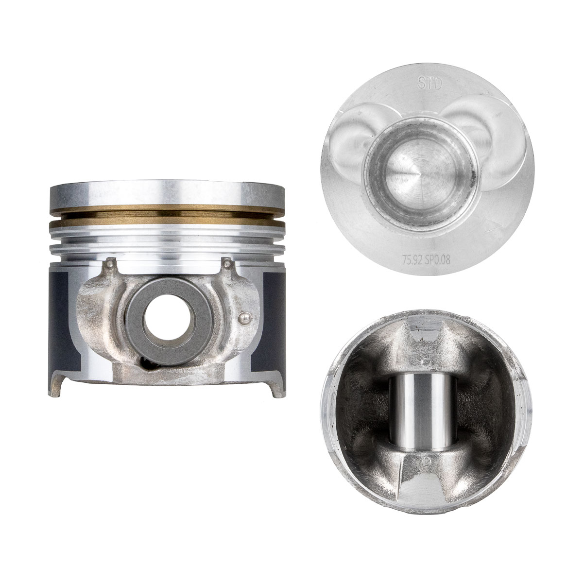 Juego Pistones Renault Megane Kangoo 1.5 L4 2008-2010 4 Cilindros Ranuras 2.0 x 2.0 x 2.5 | 83-4710 30 Spq