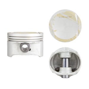 Juego De Pistones (4 Cil.) > Ranuras 1.2 X 1.5 X 2.0, Diam. 85.00 Mm/ 3.346 In, Dist. Comp. 30.40 Mm/ 1.196 In, Acabado Anodizado, Cabeza Con Cazuela,