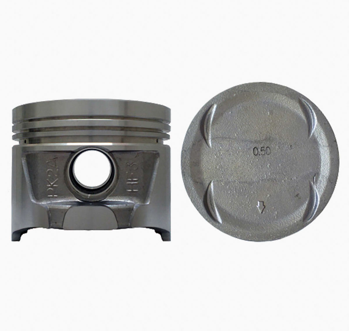 Juego De Pistones (4 Cil.) > Ranuras 1.2 X 1.5 X 2.8, Diam. 81.00 Mm/ 3.189 In, Dist. Comp. 30.10 Mm/ 1.185 In, Acabado Brillante, Sin Seguros > 83-52