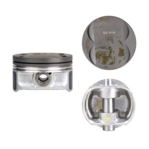 Juego De Pistones (8 Cil.) > Ranuras 1.5 X 1.5 X 2.0, Diam. 92.00 Mm/ 3.622 In, Dist. Comp. 31.30 Mm/ 1.232 In, Acabado Brillante, Cabeza Plana, Con S