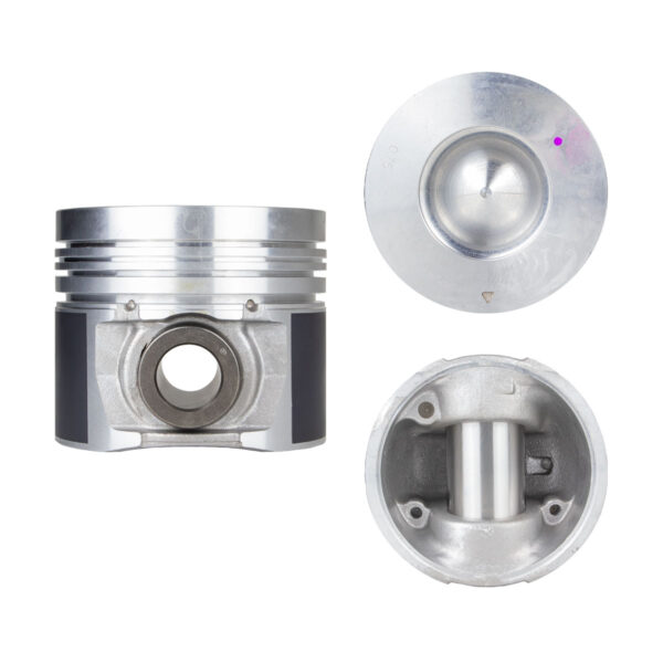 Juego De Pistones (4 Cil.) > Ranuras 3.0 X 2.5 X 4.0, Diam. 115.00 Mm/ 4.527 In, Dist. Comp. 66.10 Mm/ 2.602 In, Acabado Brillante, Con Seguros > 83-5