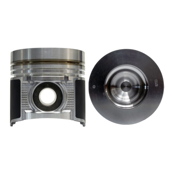 Juego De Pistones (4 Cil.) > Ranuras 2.5 X 2.0 X 4.0, Diam. 104.00 Mm/ 4.094 In, Dist. Comp. 60.10 Mm/ 2.366 In, Acabado Brillante, Con Galería De Enf