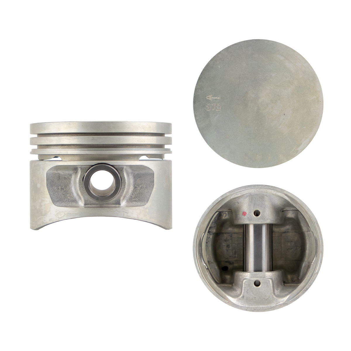 Juego De Pistones (4 Cil.) > Ranuras 1.5 X 1.75 X 3.0, Diam. 73.97 Mm/ 2.912 In, Dist. Comp. 29.48 Mm/ 1.160 In, Acabado Fosfatado, Sin Seguros > 83-5