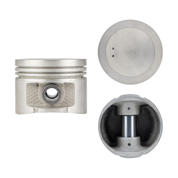Juego De Pistones (4 Cil.) > Ranuras 1.5 X 1.5 X 2.8, Diam. 73.60 Mm/ 2.897 In, Dist. Comp. 32.50 Mm/ 1.280 In, Acabado Anodizado, Con Seguros > 83-60
