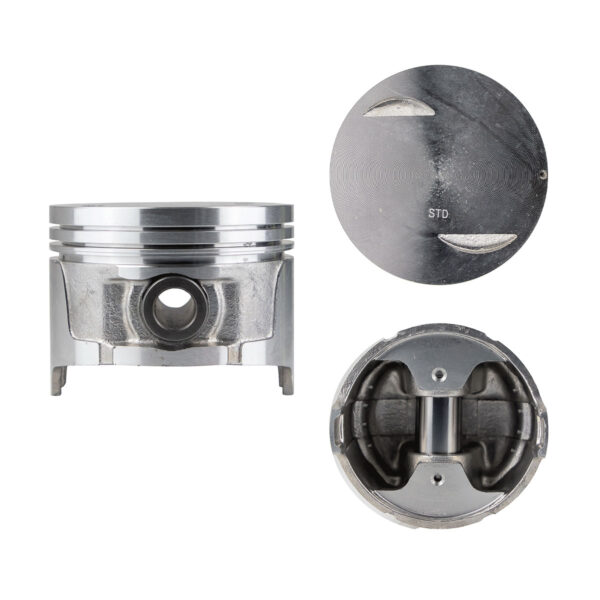 Juego De Pistones (6 Cil.) > Ranuras 1.5 X 1.5 X 2.8, Diam. 87.00 Mm/ 3.425 In, Dist. Comp. 32.00 Mm/ 1.260 In, Acabado Brillante, Con Seguros > 83-60