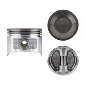 Juego De Pistones (4 Cil.) > Ranuras 1.5 X 1.5 X 2.8, Diam. 89.00 Mm/ 3.504 In, Dist. Comp. 34.00 Mm/ 1.338 In, Acabado Brillante, Cabeza Y Ranura De