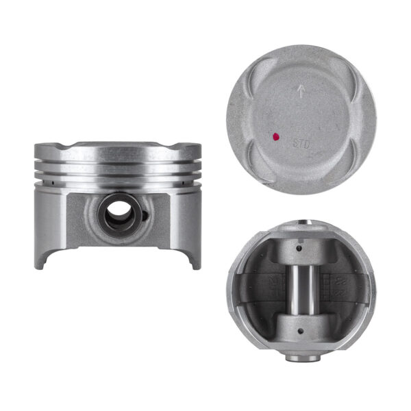Juego De Pistones (4 Cil.) > Ranuras 1.2 X 1.2 X 2.5, Diam. 75.00 Mm/ 2.953 In, Dist. Comp. 28.40 Mm/ 1.118 In, Acabado Brillante, Con Seguros > 83-63