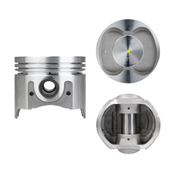 Juego De Pistones (6 Cil.) > Ranuras 1.5 X 1.5 X 4.0, Diam. 83.00 Mm/ 3.268 In, Dist. Comp. 33.00 Mm/ 1.299 In, Acabado Brillante, Con Seguros > 83-64
