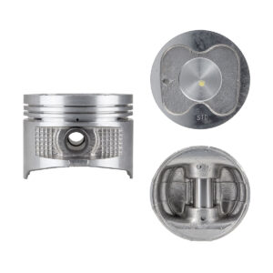 Juego De Pistones (4 Cil.) > Ranuras 1.5 X 1.5 X 3.0, Diam. 81.00 Mm/ 3.189 In, Dist. Comp. 30.50 Mm/ 1.200 In, Acabado Brillante, Sin Seguros Para Mo