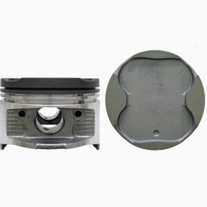Juego De Pistones (6 Cil.) > Ranuras 1.5 X 1.5 X 3.0, Diam. 87.50 Mm/ 3.445 In, Dist. Comp. 32.20 Mm/ 1.267 In, Acabado Brillante, Cabeza Con Cazuela,