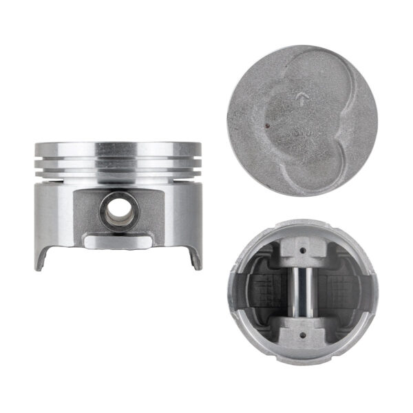Juego De Pistones (3 Cil.) > Ranuras 1.2 X 1.5 X 2.8, Diam. 74.00 Mm/ 2.913 In, Dist. Comp. 28.50 Mm/ 1.122 In, Acabado Brillante, Sin Seguros > 83-66