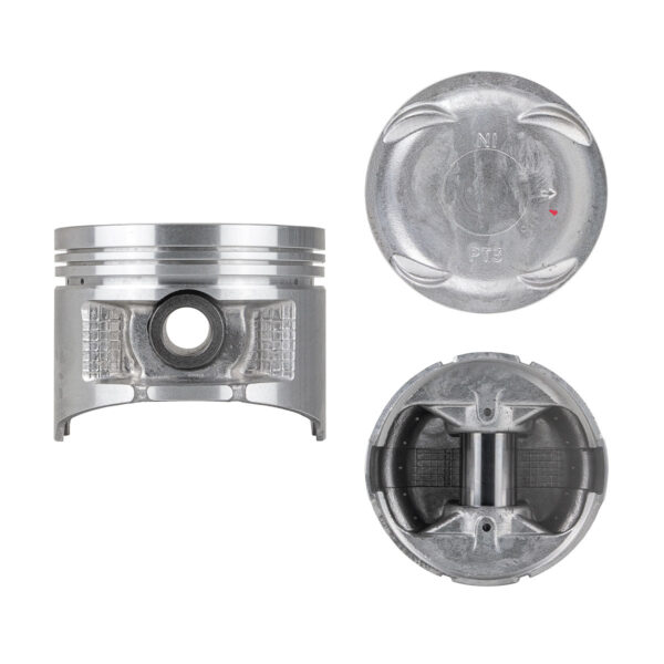 Juego De Pistones (4 Cil.) > Ranuras 1.2 X 1.2 X 2.8, Diam. 85.00 Mm/ 3.346 In, Dist. Comp. 30.80 Mm/ 1.212 In, Acabado Brillante, Sin Seguros > 83-67