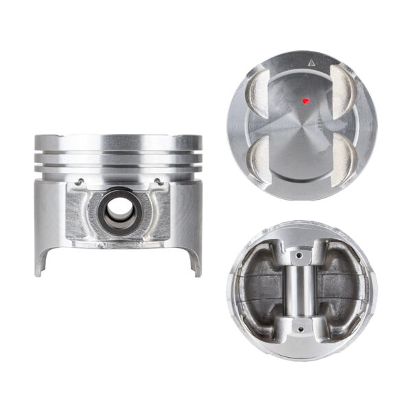 Juego De Pistones (4 Cil.) > Ranuras 1.5 X 1.5 X 4.0, Diam. 86.00 Mm/ 3.386 In, Dist. Comp. 36.00 Mm/ 1.417 In, Acabado Brillante, Con Seguros > 83-69