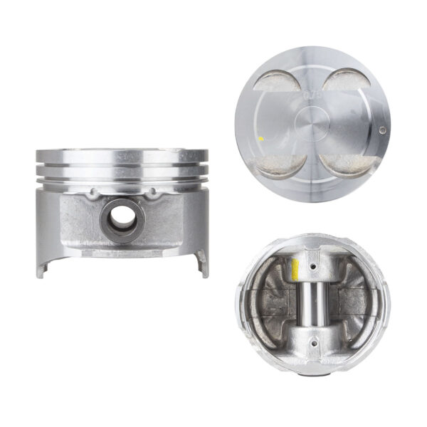 Juego De Pistones (4 Cil.) > Ranuras 1.5 X 1.5 X 3.0, Diam. 83.00 Mm/ 3.268 In, Dist. Comp. 30.70 Mm/ 1.208 In, Acabado Brillante, Con Seguros > 83-70