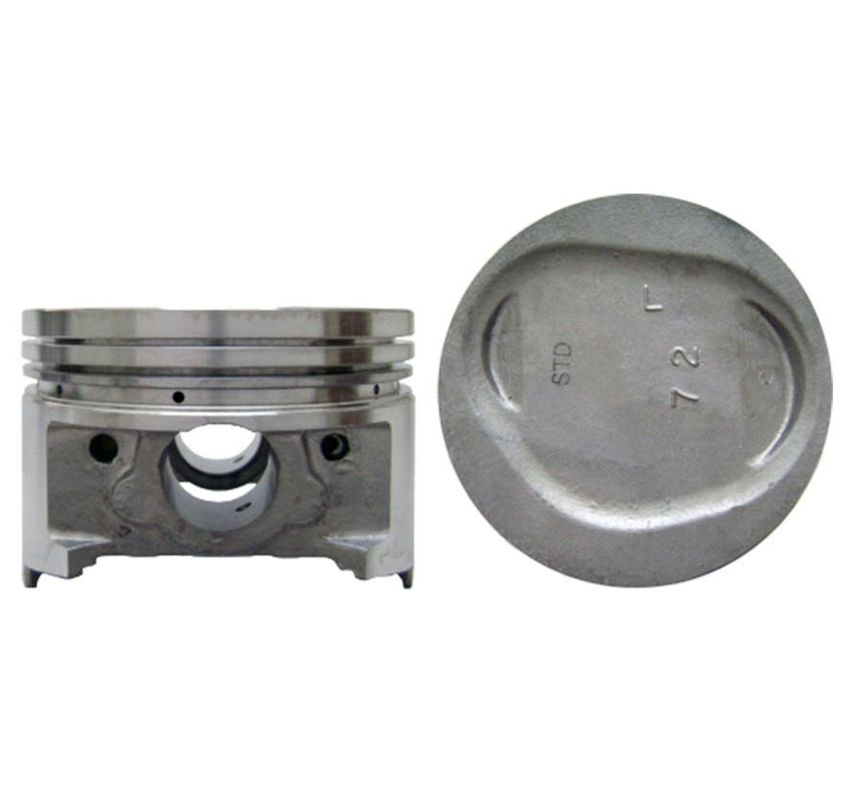 Juego De Pistones (6 Cil.) > Ranuras 1.2 X 1.5 X 3.0, Diam. 91.10 Mm/ 3.587 In, Dist. Comp. 32.00 Mm/ 1.260 In, Acabado Brillante, Sin Seguros > 83-70