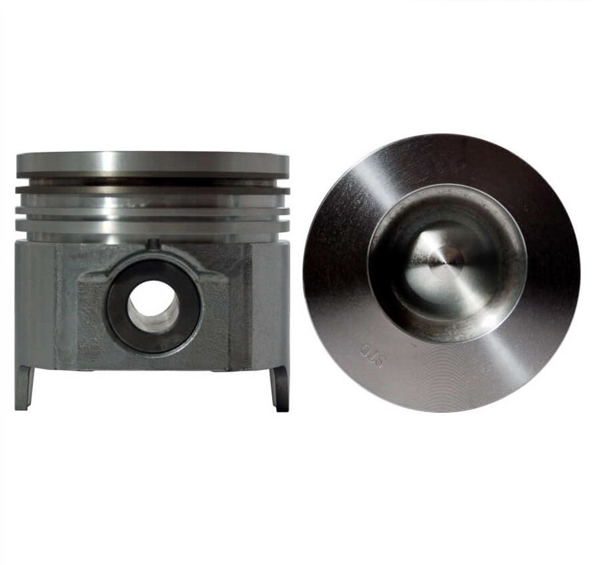 Juego De Pistones (8 Cil.) > Ranuras 3.0 X 2.0 X 3.5, Diam. 104.40 Mm/ 4.110 In, Dist. Comp. 54.39 Mm/ 2.141 In, Acabado Brillante, Con Seguros > 83-7