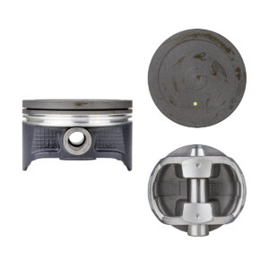 Juego De Pistones (6 Cil.) > Ranuras 1.2 X 1.2 X 2.5, Diam. 93.00 Mm/ 3.661 In, Dist. Comp. 30.40 Mm/ 1.196 In, Acabado Fosfatado, Cabeza Y Ranura De