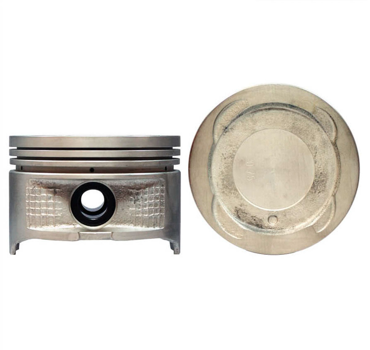 Juego De Pistones (4 Cil.) > Ranuras 1.2 X 1.5 X 3.0, Diam. 81.00 Mm/ 3.189 In, Dist. Comp. 30.50 Mm/ 1.200 In, Acabado Anodizado, Sin Seguros > 83-71